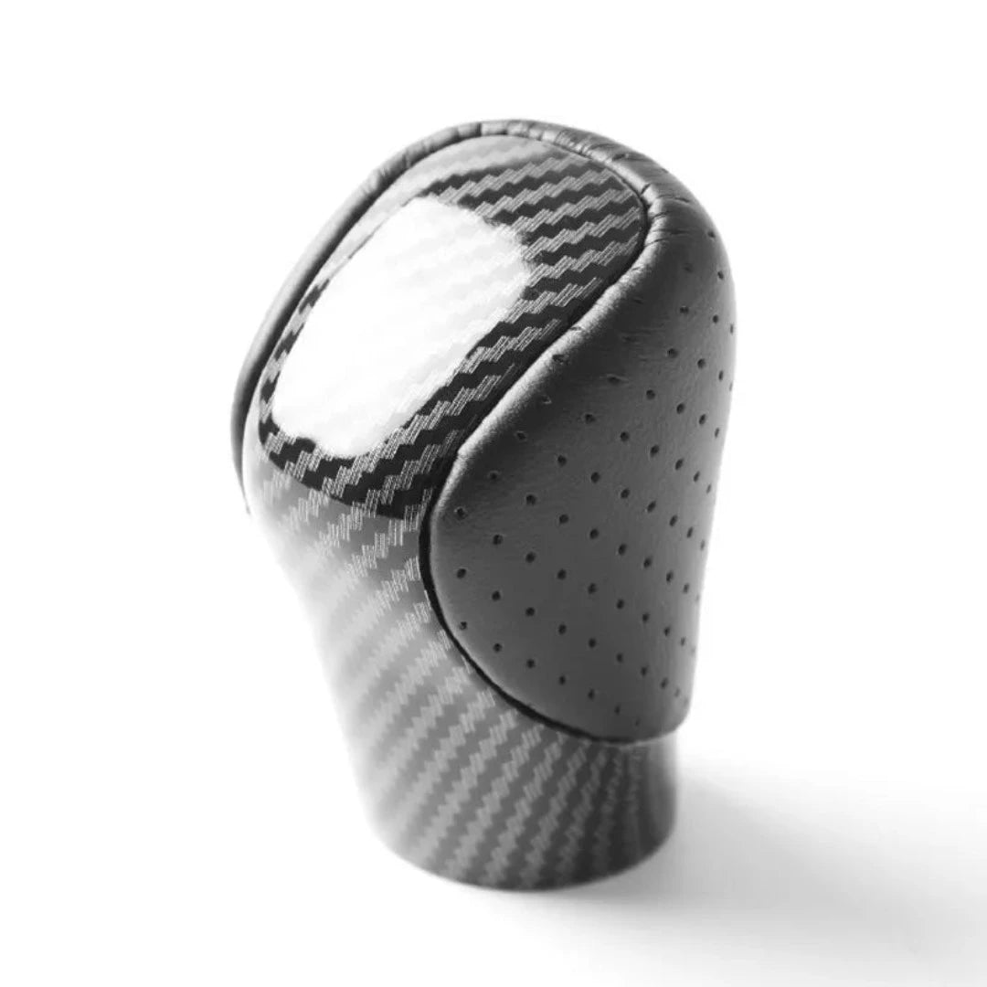 Pommeau de vitesse Lexus pour boîte automatique, de couleur noir et carbone.