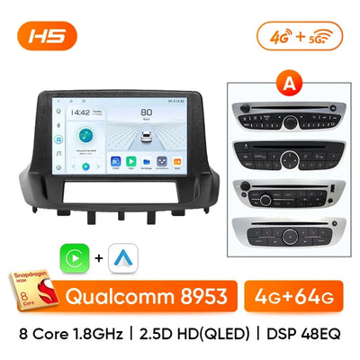 Carplay Megane 3, modèle H5 64Go.