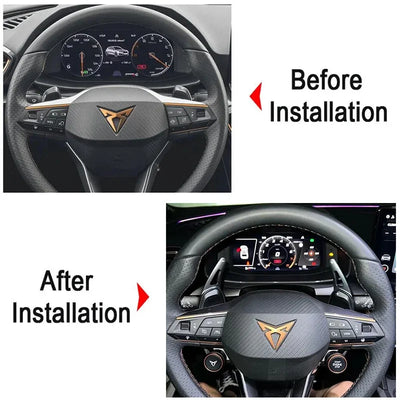 Extension palette au volant Cupra Formentor