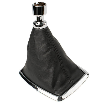 Soufflet de levier de vitesse Ford Kuga noir base chromée