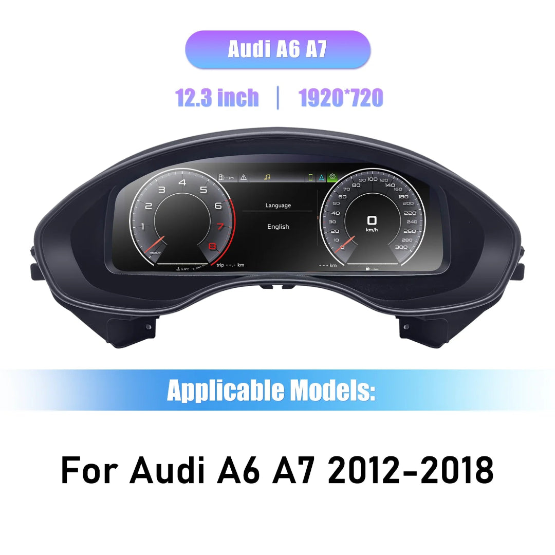 Virtual cockpit pour Audi A6 et Audi A7