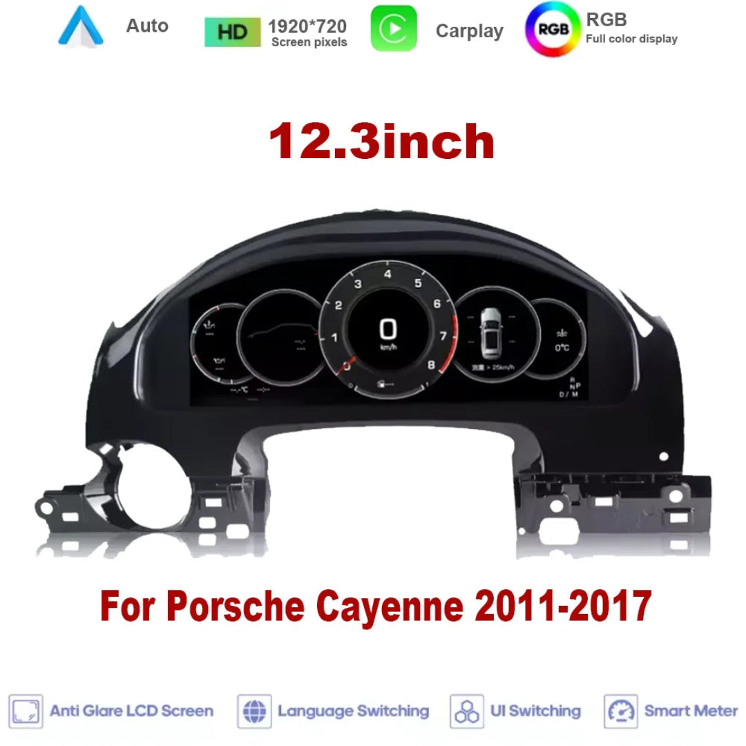 Compteur digital pour Porsche Cayenne 2011-2017