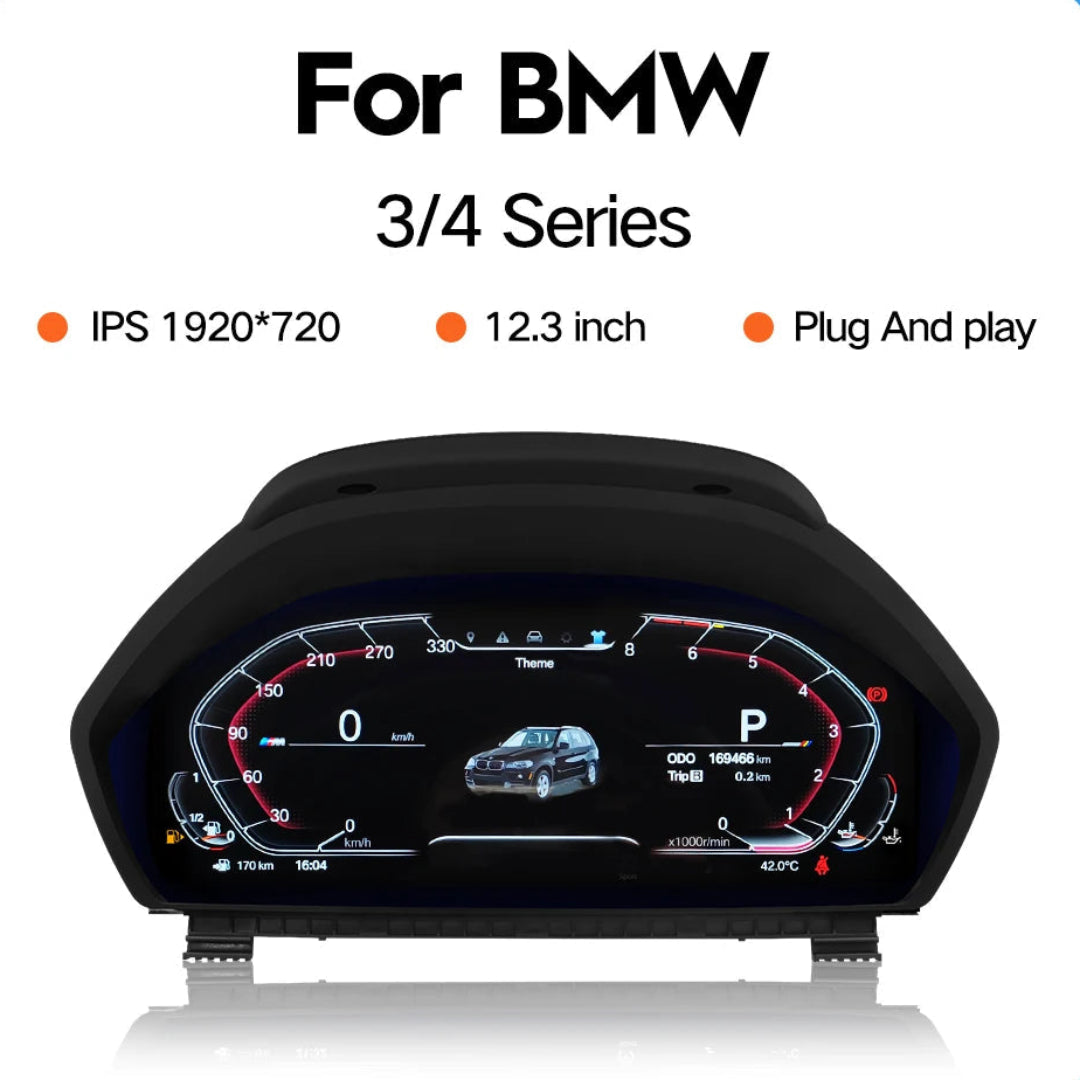 Tableau de bord numérique pour BMW serie 3 et 4.
