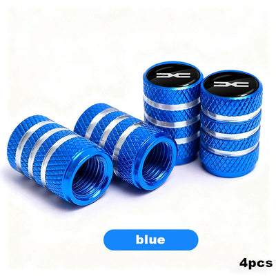 Bouchon de valve Duster bleu pour Dacia Dokker, Jogger et Lodgy