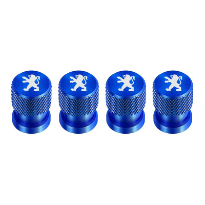 Bouchon de valve Peugeot bleu pour 208, 308 et 2008
