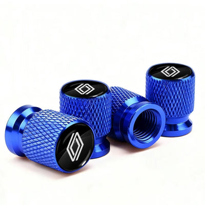 bouchon de valve pneu Renault bleu avec nouveau logo Renault