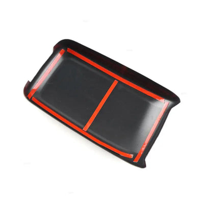 Intérieur de la coque d'accoudoir Mercedes W176 garni de bandes adhésives rouges