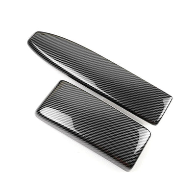 Cache console centrale Mercedes W204 en carbone, version conduite à droite