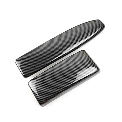 Cache console centrale Mercedes W204 en carbone, version conduite à gauche