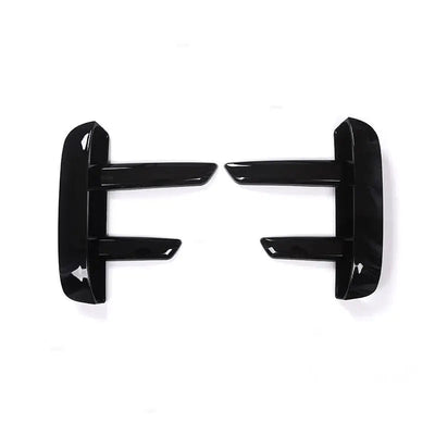 Paire de caches de grille pare-chocs noir brillant pour Land Rover Discovery Sport assemblés