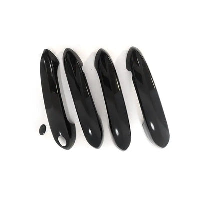 Version coques de poignée noir brillant pour BMW G20, G30 et X3