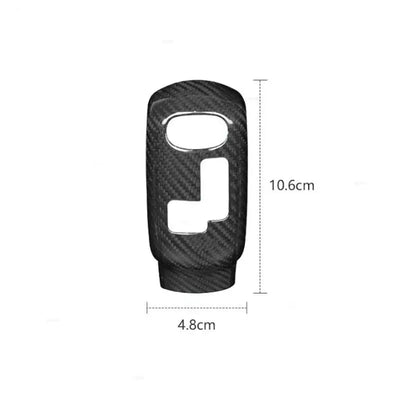 Dimensions du cache pommeau de vitesse Mini Cooper : 10,6 x 4,8 cm