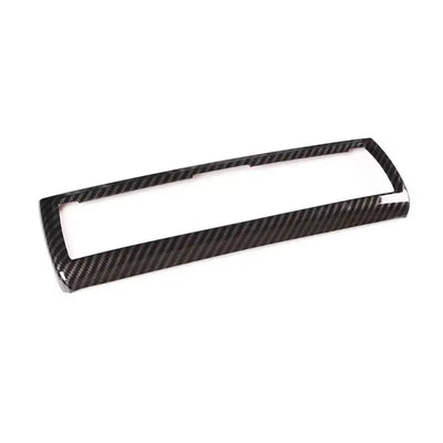 Cadre d'aération centrale aspect carbone pour BMW Série 1 F20 vu de biais