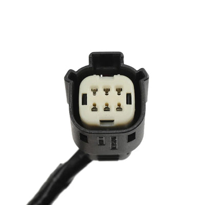 Connecteur six voies à insert blanc de la caméra de recul Chevrolet Silverado
