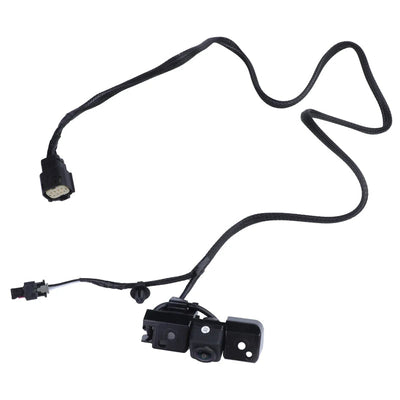 Arrière du module de caméra de recul GMC Sierra et départ de son faisceau
