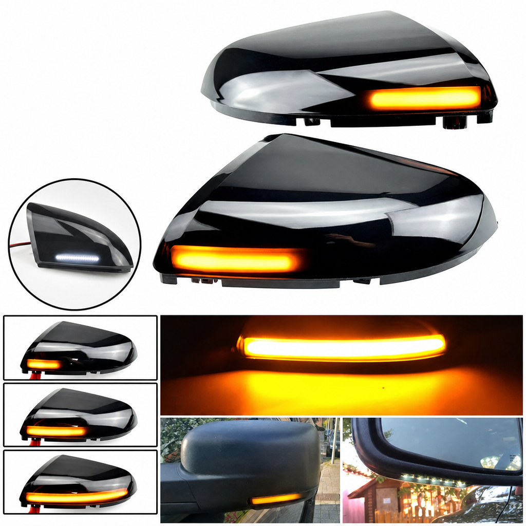 Clignotant dynamique séquentiel à lentille fumée pour rétroviseur Dodge RAM 1500 TRX