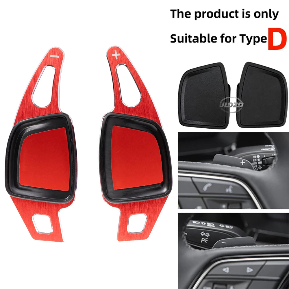 Extension palette Audi A4 S4 rouge, compatible uniquement avec les palettes de type D