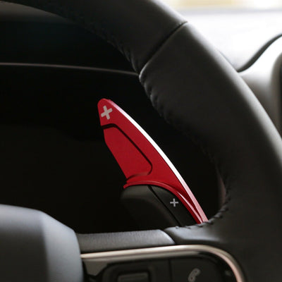 Extension palette Citroën C4 C5 Aircross rouge montée par-dessus la palette d'origine