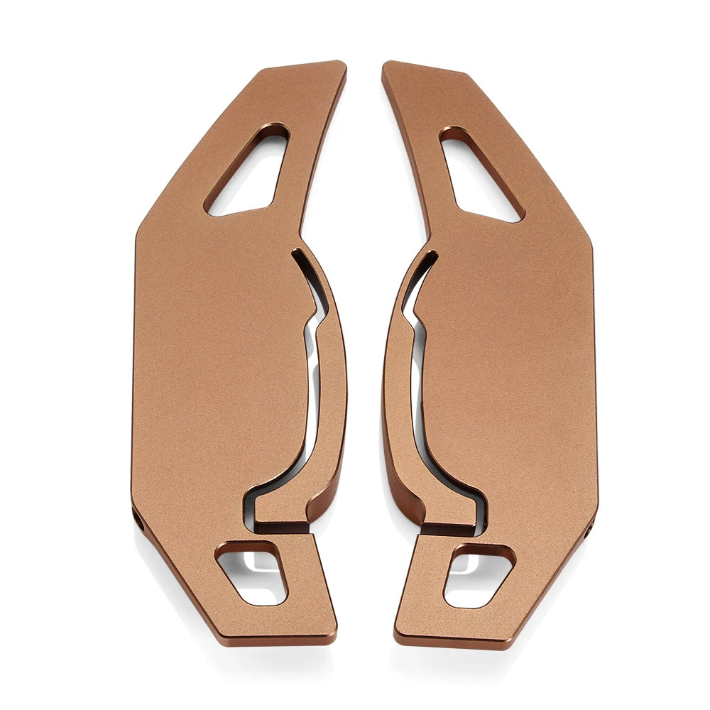 Extension palette Cupra Ateca bronze, face arrière et logement de la palette d'origine