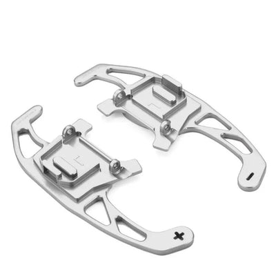 Paire d'extensions de palette Golf 7 R argent avec leur platine à clip