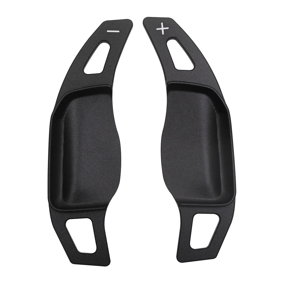 Extension palette au volant Peugeot 308 III GT noire, paire gauche et droite