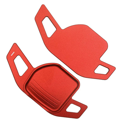 Extension palette au volant Seat Leon FR noire, vue de face