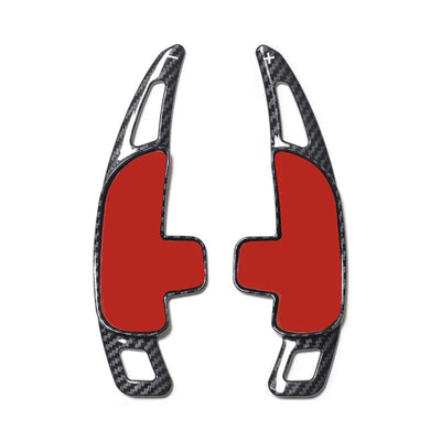 extension palette au volant Mercedes AMG noir carbone style sportif