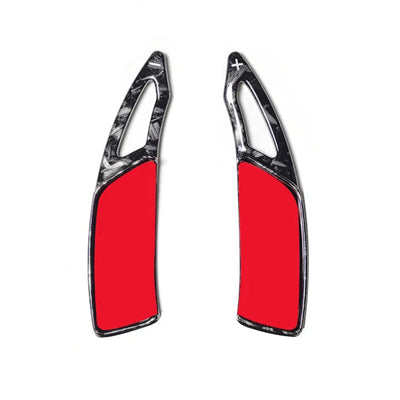 extension palette au volant Peugeot 508 noir forgé finition premium