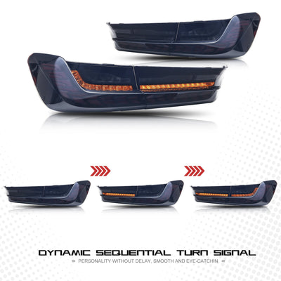 Clignotant séquentiel ambre des feux arrière LED GTS BMW G20