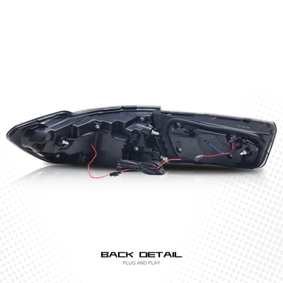 Dos du feu arrière LED GTS G20 avec son faisceau plug and play