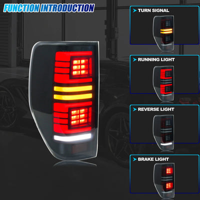 Fonctions des feux arrière LED Ranger : clignotant, position, recul et stop