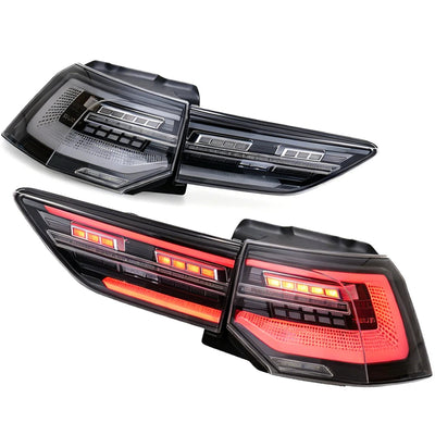 Feux arrière LED Golf 8, un jeu éteint et un jeu allumé