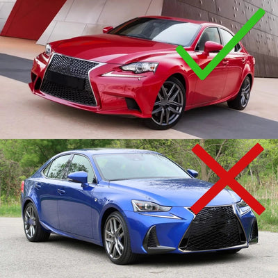 Lexus IS de 2014 à 2016 compatible et IS restylée écartée