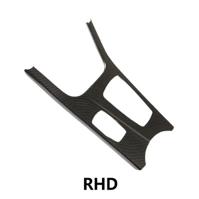 Garniture console centrale BMW X3 F25 finition carbone, version conduite à droite