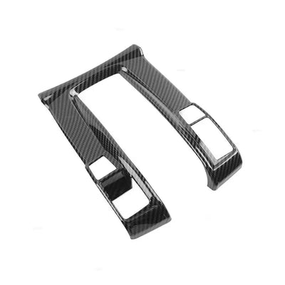 Garniture carbone en U pour console Honda Civic 10 avec les découpes des commandes Brake Hold et ECON