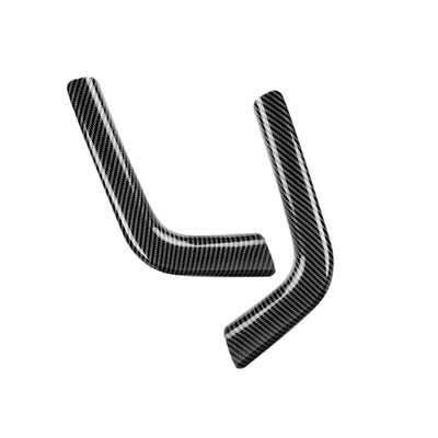 Version poignées de console centrale de la garniture carbone pour Porsche Cayenne 958