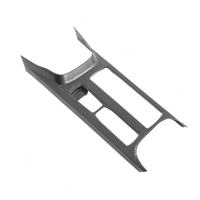 Insert carbone Ford Focus 4 vu sous un autre angle, rebords latéraux visibles