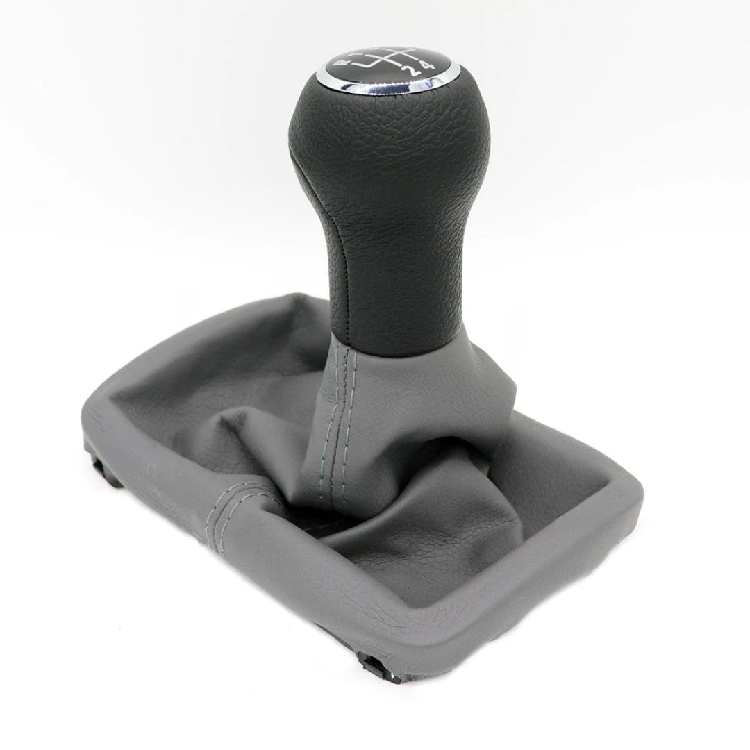 Levier de vitesse New Beetle Cabriolet avec pommeau noir et soufflet gris