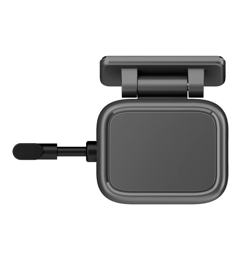 Module radar de la dashcam DDPAI N5 vu de face avec son support de pare-brise