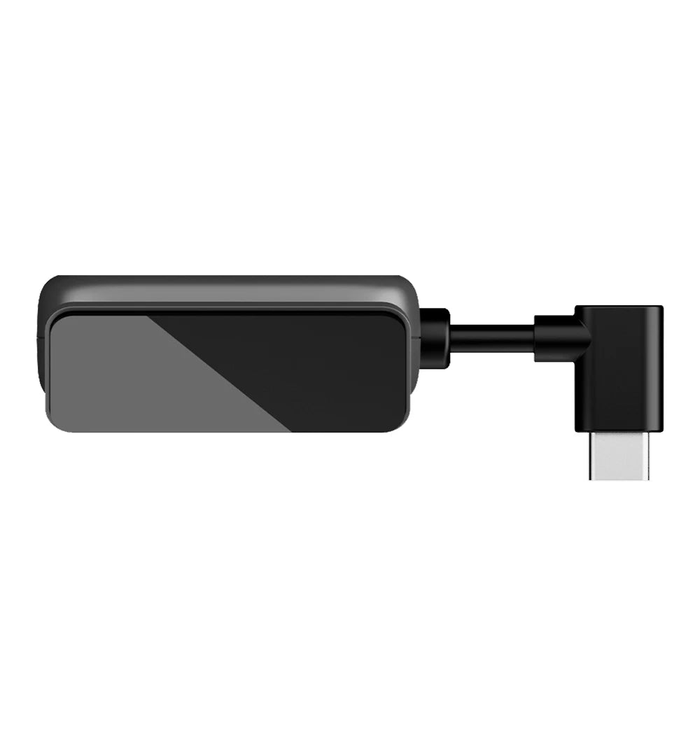 Face du capteur du module radar DDPAI N5 et câble USB-C coudé
