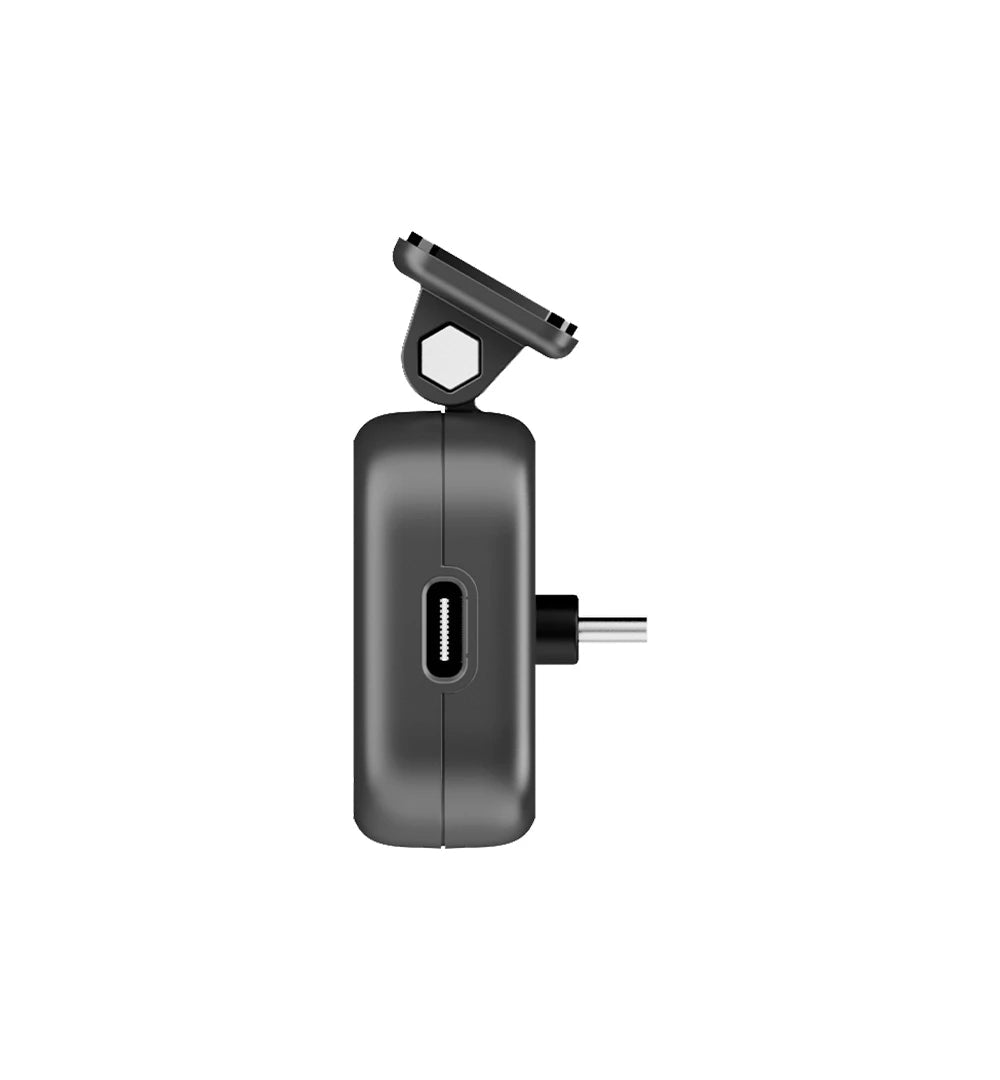 Module radar de la dashcam DDPAI N5 vu de profil, support orientable