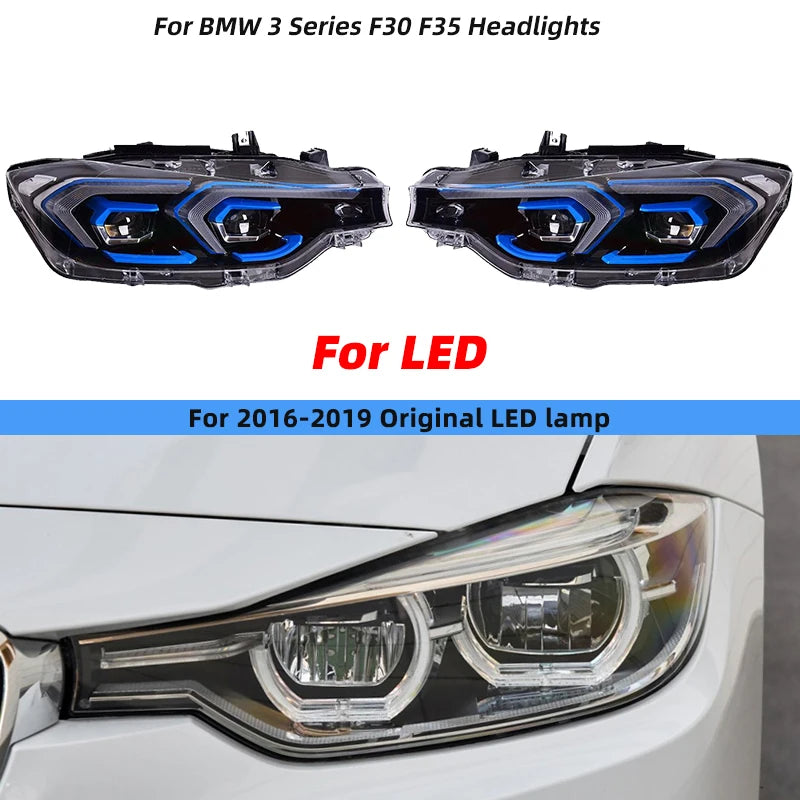 Variante pour phares LED d'origine de 2016 à 2019 sur BMW F30 et F35