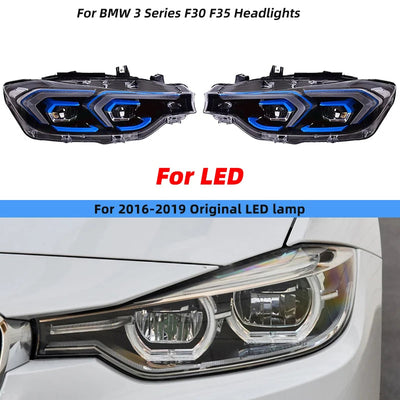 Variante pour phares LED d'origine de 2016 à 2019 sur BMW F30 et F35