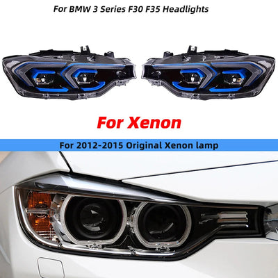 Variante pour phares xénon d'origine de 2012 à 2015 sur BMW F30 et F35