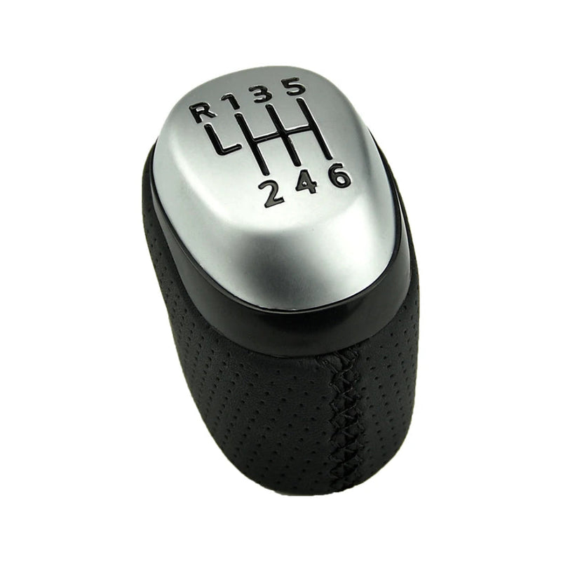 Pommeau de vitesse Dacia Duster 2 boîte 6 noir avec couture blanche