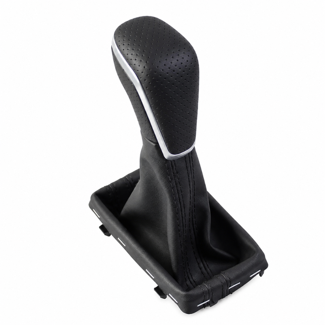 Pommeau de vitesse Audi A7 cuir perforé, boîte automatique, avec soufflet