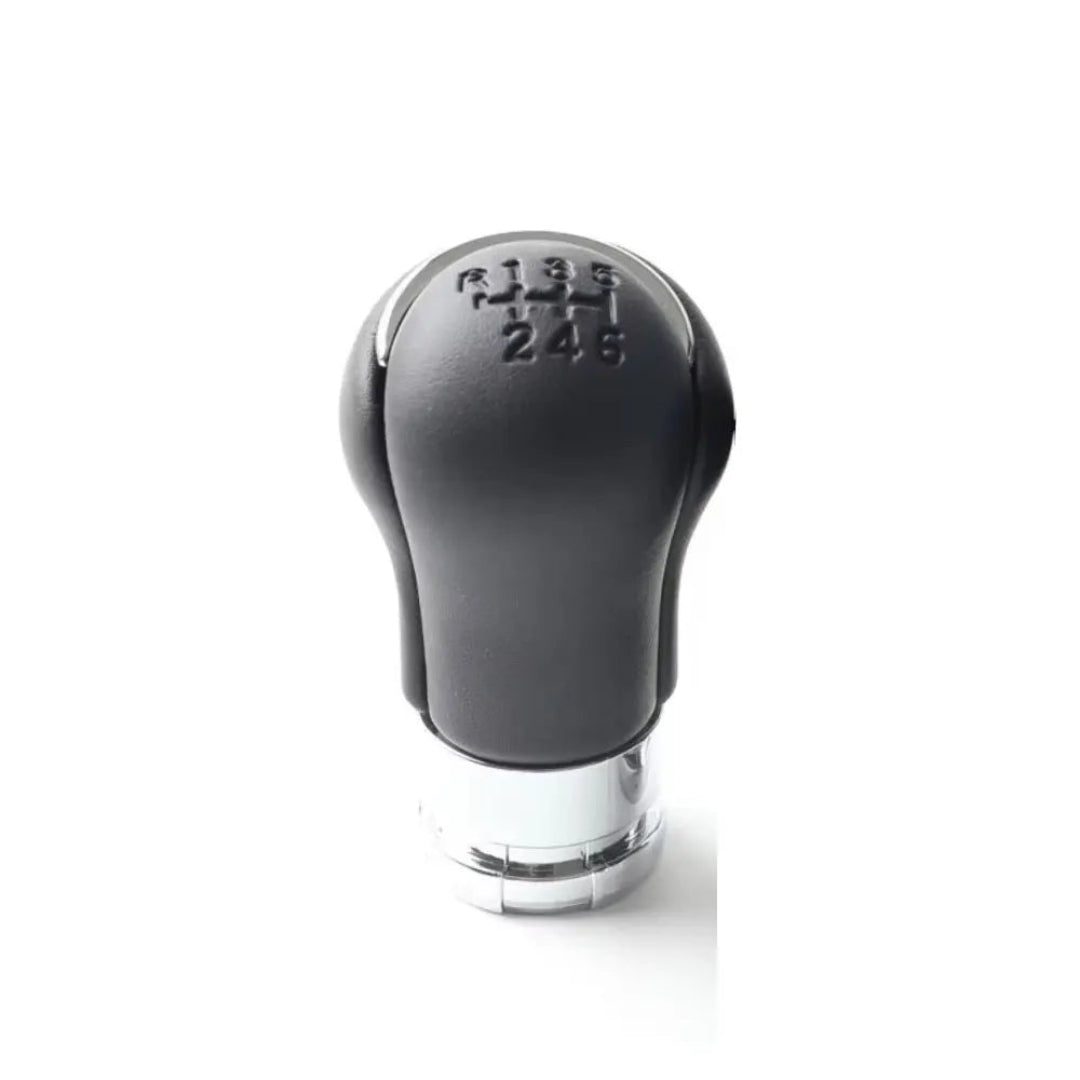 Pommeau de vitesse Toyota Hilux Revo pour boîte 6 vitesses, grille R-1-3-5 / 2-4-6 et embase chromée