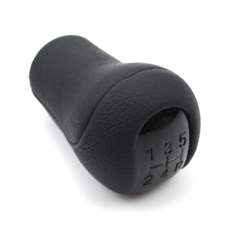 Pommeau de vitesse Toyota Yaris 2 noir brillant au centre et noir mat pour levier de boîte 5 vitesses