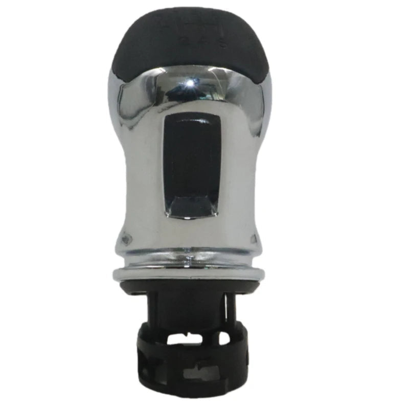 Pommeau de vitesse DS5 manuel gris chrome pour boîte 6 vitesses
