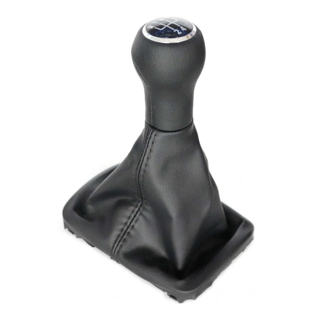 Pommeau de vitesse New Beetle noir avec soufflet noir pour boîte manuelle